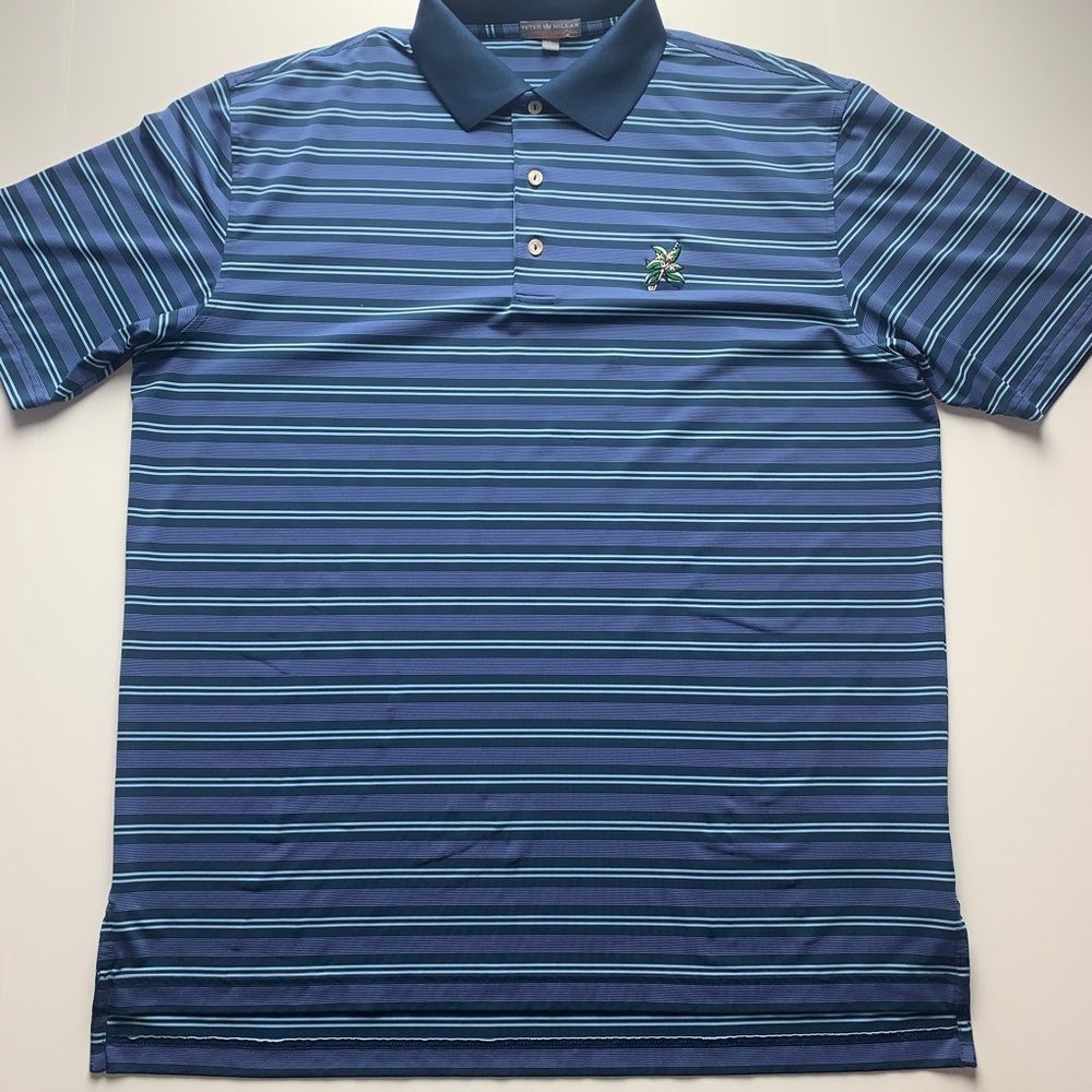 Peter Millar Summer Comfort Striped Polo Shirt